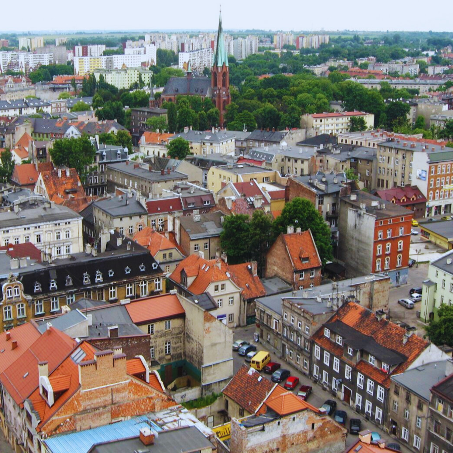 Gliwice architectural view